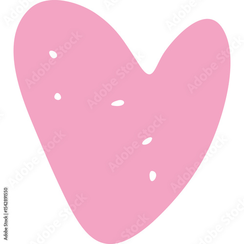 hand-drawn hearth love icon