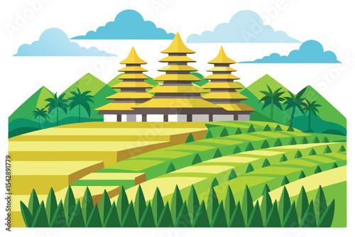 Bali rice fields