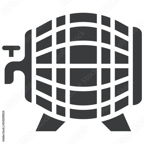 Wine Barrel Icon