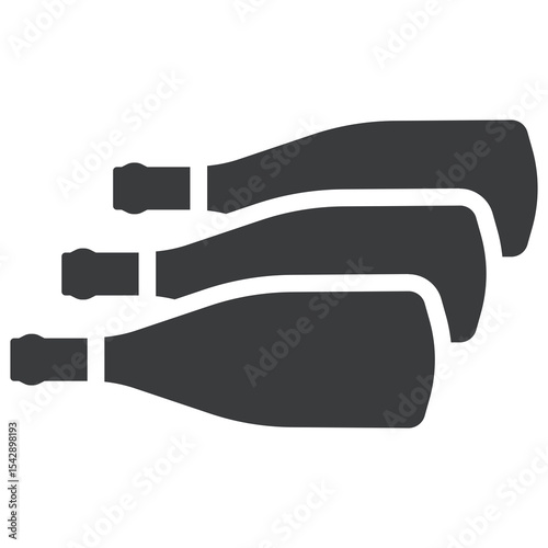 Wine Bottles Icon