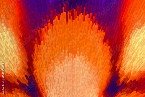 extrude abstract background