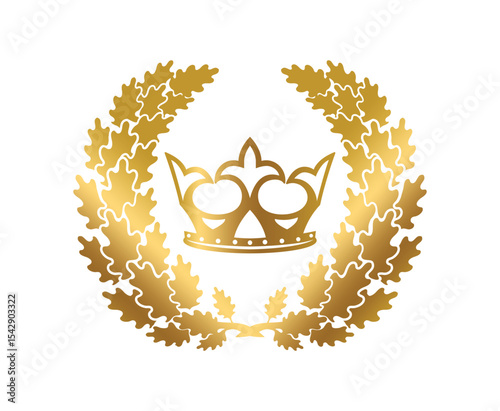 Set of King crowns templates
