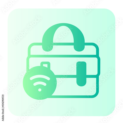 Remote work gradient icon