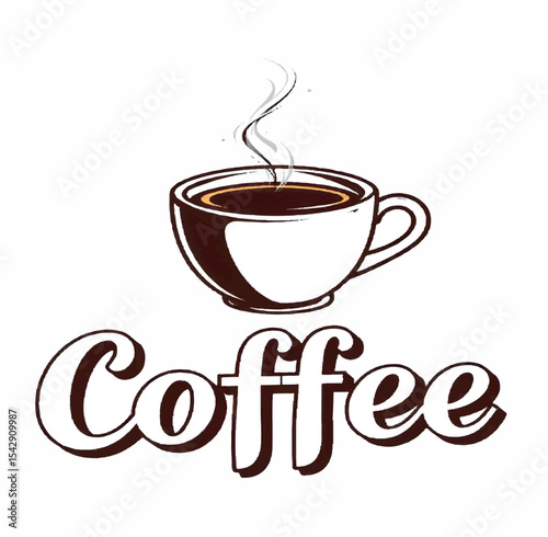 coffee, illustration, drawing, design, cafe, art, graphic, vector, cup, isolated, doodle, drink, cappuccino, breakfast, menu, black, espresso, shop, print, retro, background, drawn, caffeine, poster, 