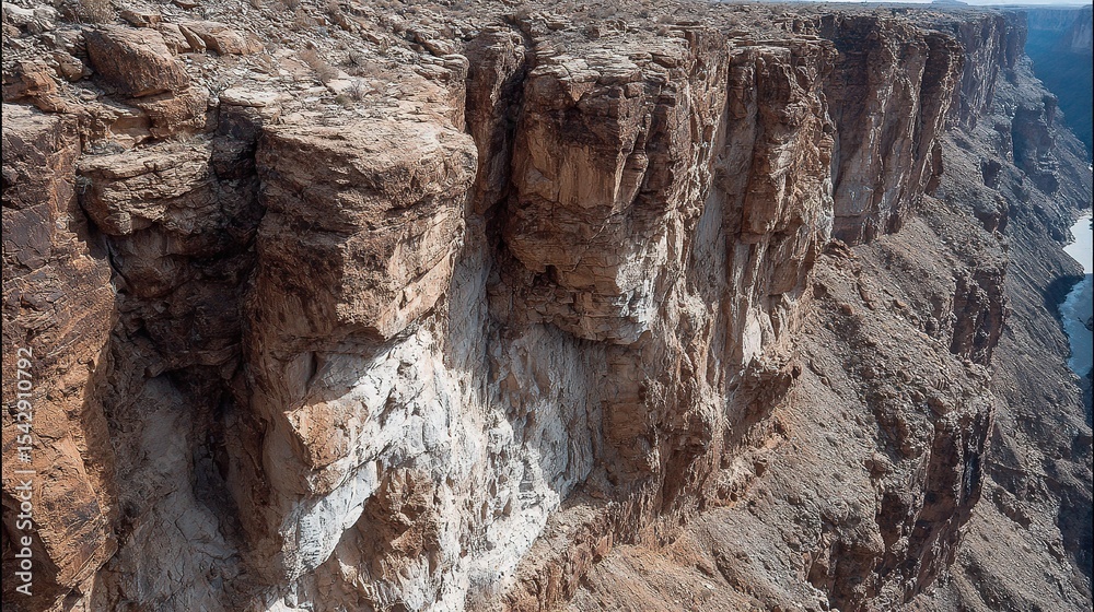 Obraz premium Grand Canyon's glowing rock layer reveals new geological history ﻿