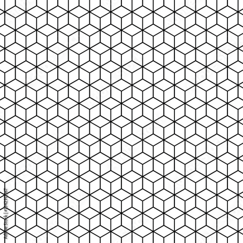 hexagon pattern. Seamless background. Abstract honeycomb pattern background. Vector illustration