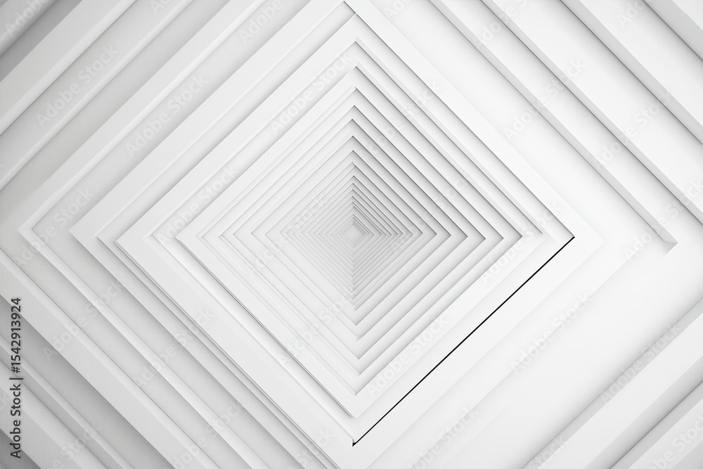 Fototapeta premium geometric pattern, symmetrical lines, and a light gray color scheme.