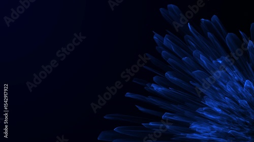 Abstract shape background animation, looping video