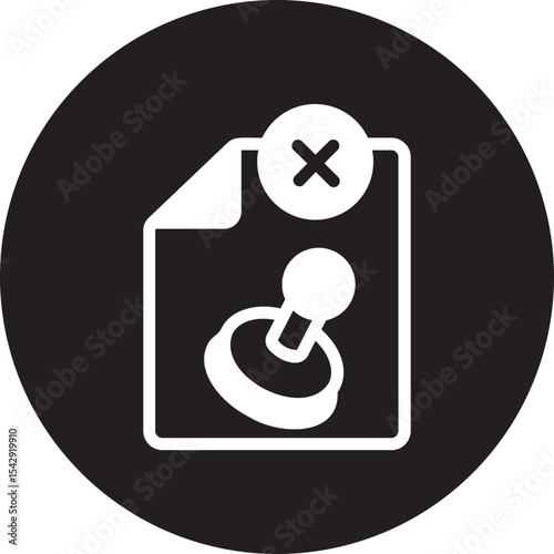 Denied glyph icon