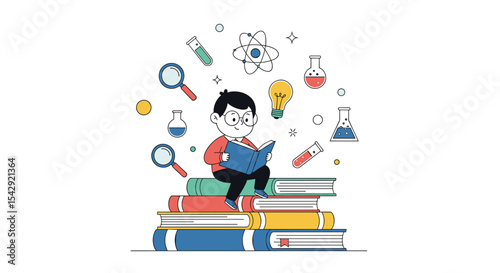 The Pursuit of Knowledge Through Reading Scientific Books and Exploring Scientific Concepts Today