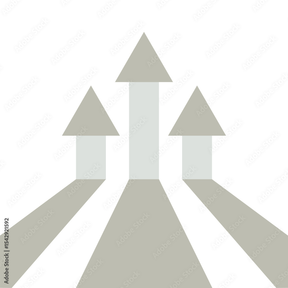 Fototapeta premium Business success story graph background