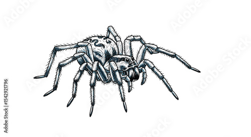 A Detailed Study of The Anatomy and Behavior of a Species of Spiders
