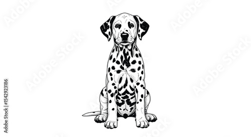 The Elegant Dalmatian A Breed of Dogs Marked By Their Unique Spotting