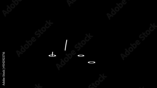 Circle Burst fireworks animation combining luminous Like a raindrop lines and smooth radial energy blasts. Black background. cartoon, circle, illustration, exploding, shape, abstract, art.