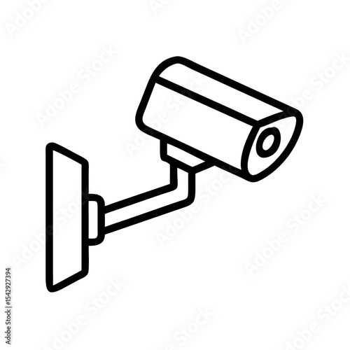 security camera on a white background