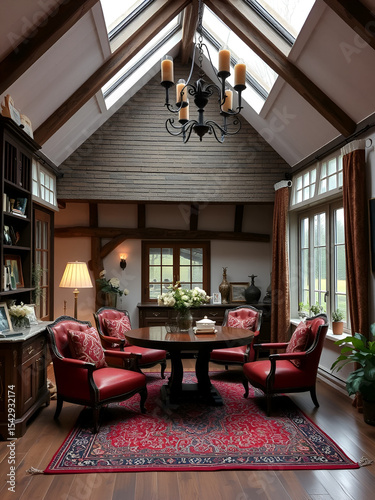 Countryside house interior