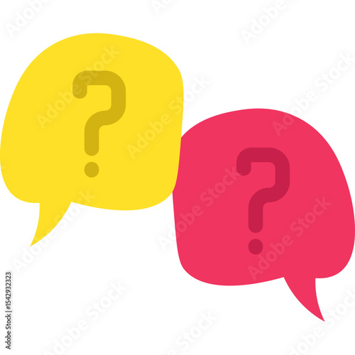 Question in Chat Bubble