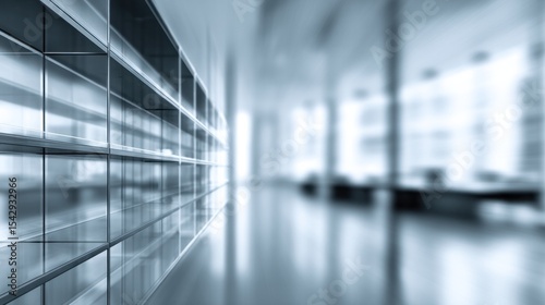 Sleek And Modern Office Interior Background Ideal For Virtual Meetings And Calls