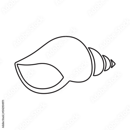 seasnail line icon