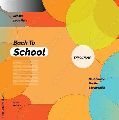  school banner design free download 