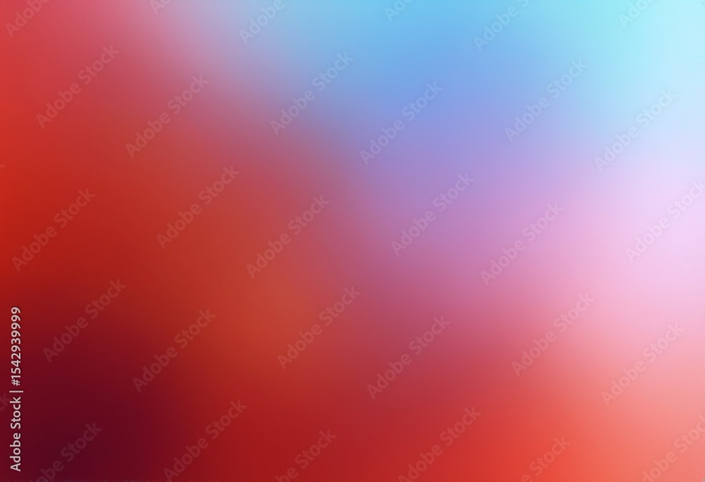 Obraz premium Soft and Colorful Gradient Illustration for Wall Concept Featuring Red and Pastel Shades Background