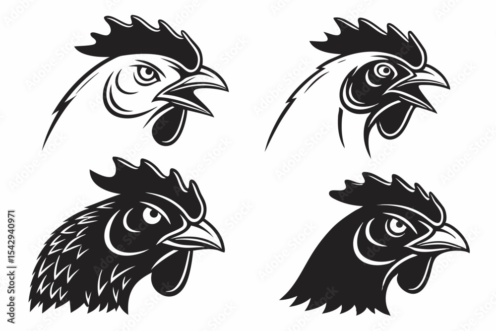 Obraz premium rooster and hen