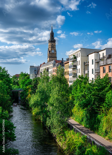 View of Leipzig in Germany