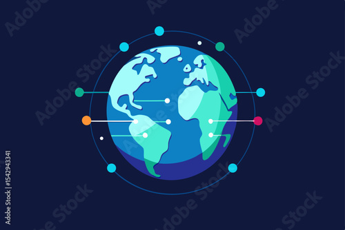 Global Network Connecting the World Through Digital Innovation