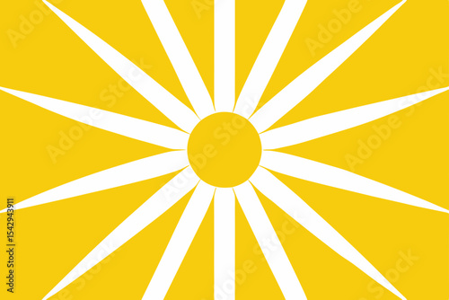 Radiant Sunburst A Golden Abstract Design of Light and Energy
