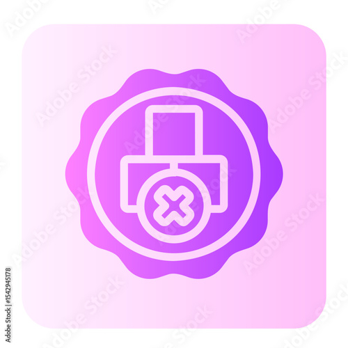 sugar free gradient icon