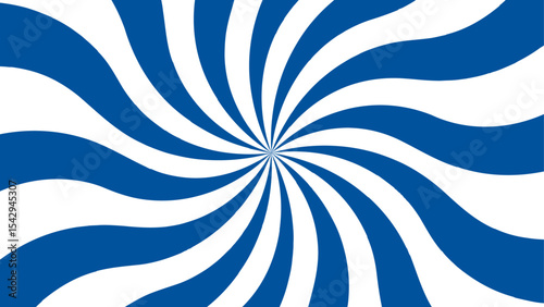 Abstract bold and vibrant background featuring a dynamic spiral burst pattern in vivid pink and white. Swirling rays emanate symmetrically from the center, curving outward in a smooth, hypnotic motion