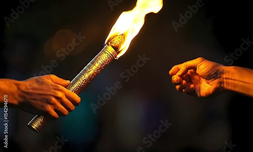 Torch Relay: The Passage of the Flame Symbolizing Hope and Unity