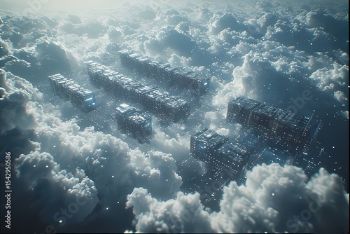 Digital Universe: Abstract Cybernetic Landscapes
Futuristic Data Networks in Cloudscapes
Global Connectivity: AI and Big Data Visualizations
Abstract Technology Grid: Innovation and Future Concepts
