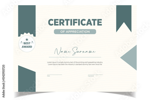 certificate of completion template