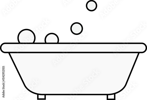 Bathtub Illustration