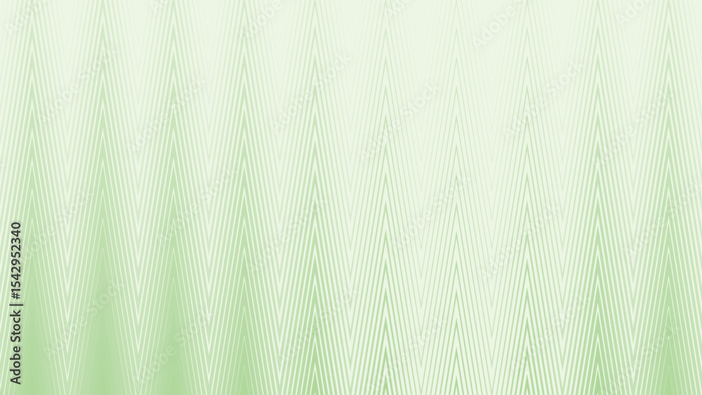 Obraz premium Green Light Gradient with Zig Zag Stripes Line Pattern Background for Modern Digital and Textile Design