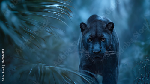 An optimized visual concept for editorial use three powerhouses of the wild: puma, jaguar, and american black bear - u.s. coexistence in nature's triad.