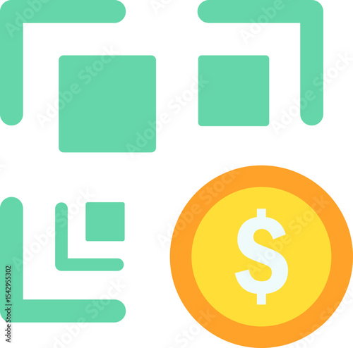 Payment Flat Icon Element