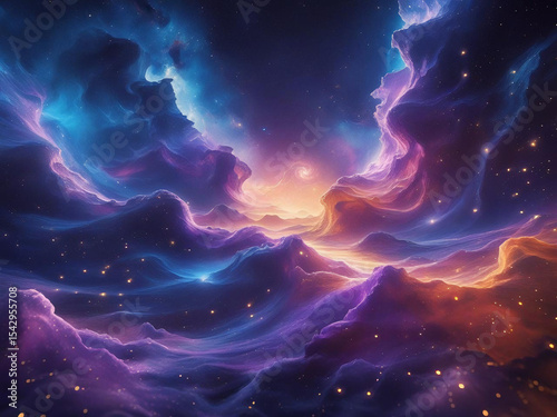 virtual space background