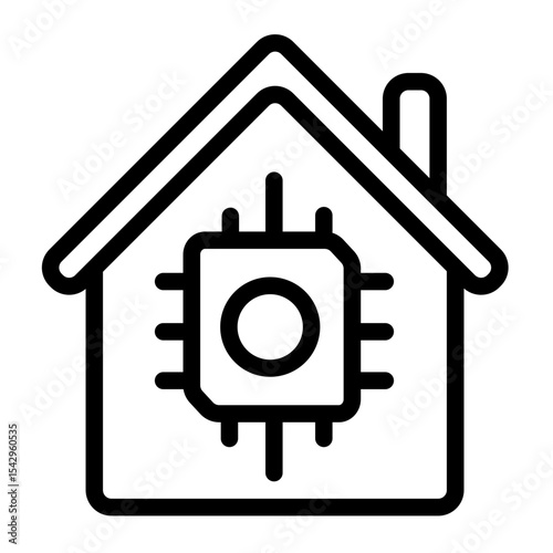 smart home icon for illustration