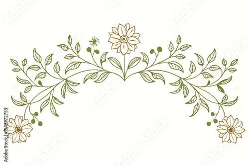 Vibrant Groundcherry Plant Illustration A Detailed Botanical Artwork of Physalis