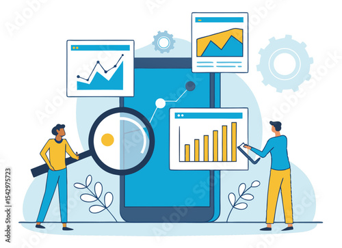 Here's a single sentence for naming an image depicting a businessman with a graph:

Businessman with a presentation graph illustrating business success concepts