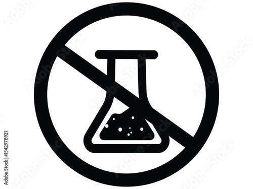 No Symbols Sign Collection   Smoking, Flask, and Restricted Icons Set on White BackgroundWeb