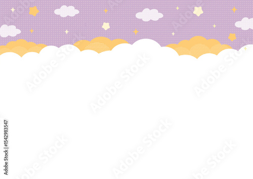 ゆめかわいい｜背景｜ファンタジー