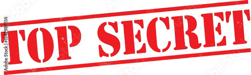 Top Secret Stamp Red Confidential Classified Graphic