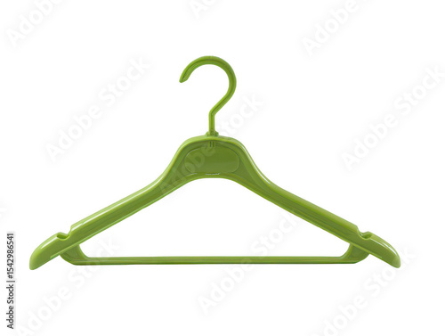 Plastic Clothes Hanger Green Color
