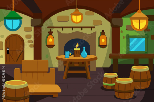 Isometric Illustration of a Futuristic Science Lab Experimentation and Discovery