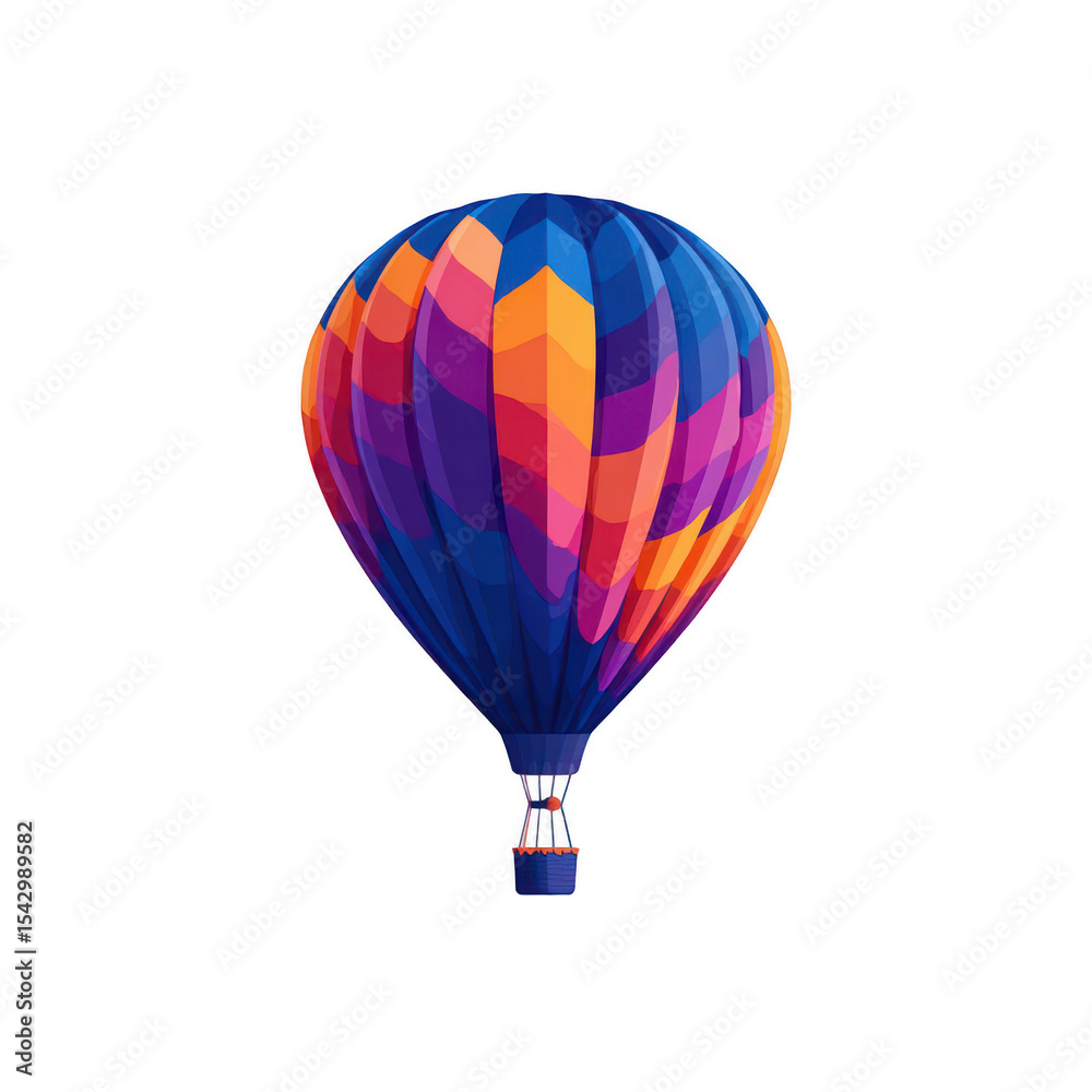 Fototapeta premium Colorful Hot Air Balloon Image
