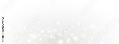 Party abstract background with glittering bokeh, glowing lights, and shimmering effects. Glamorous gold and silver sparkles create a magical, retro night atmosphere.