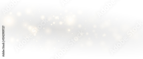 Party abstract background with glittering bokeh, glowing lights, and shimmering effects. Glamorous gold and silver sparkles create a magical, retro night atmosphere.